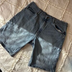 Wrangler Light Blue Denim Jean Shorts